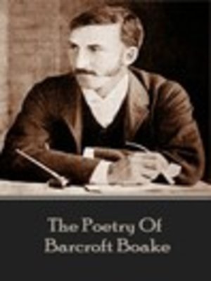 cover image of The Poetry of Barcroft Boake